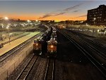 BNSF 5907 passes BNSF 7664